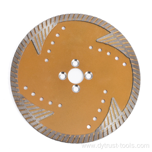 Customized Cutter Circular Saw Blade 180mm Triangular Protective Teeth Corrugated Sheet With Flange